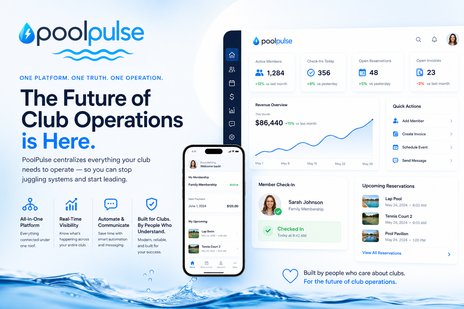 Swim Club Management Software for Billing, Check-In, and POS | PoolPulse
